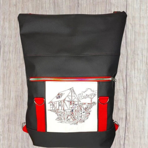 Stickdatei Wassermühle