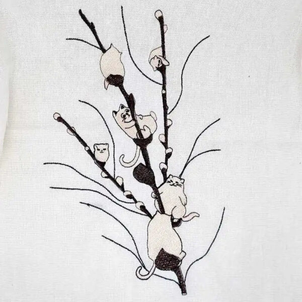 Stickdatei Weidenkätzchen