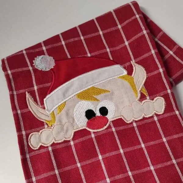 Stickdatei Weihnachten Weihnachtself