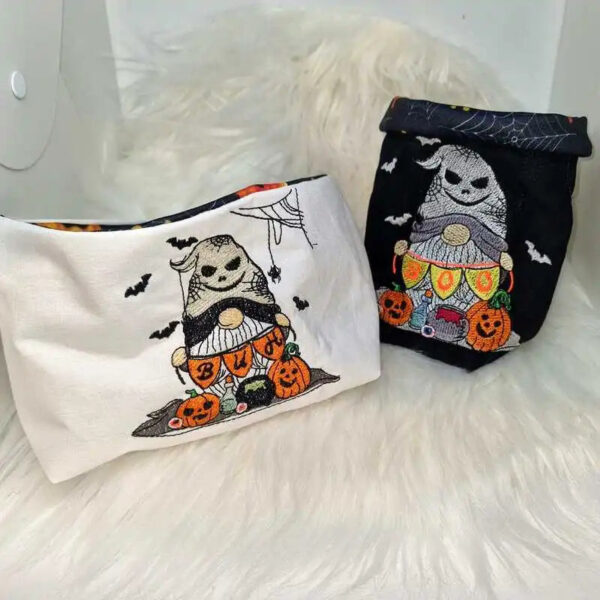 Stickdatei Wichtel Halloween Buh