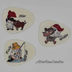 Stickdatei Wichtel Sternzeichen Paket 12 Zeichen