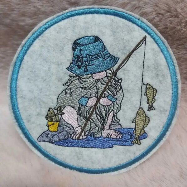 Stickdatei Wichtel Sternzeichen Fische