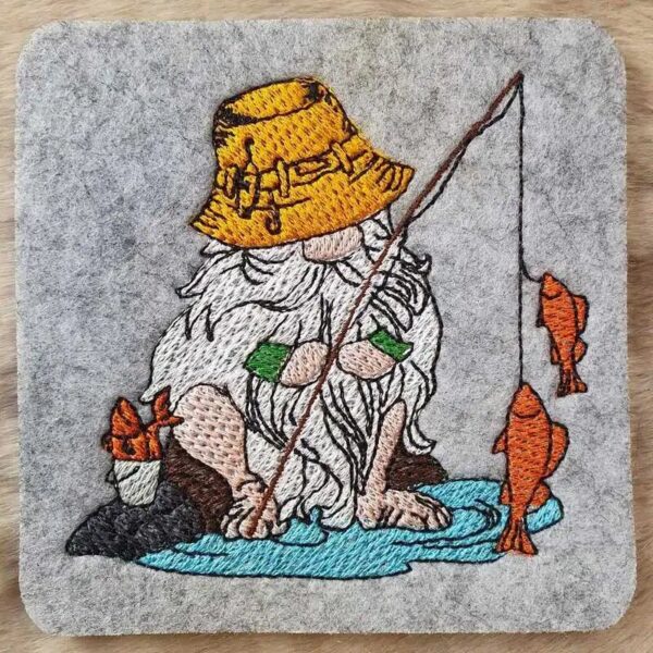 Stickdatei Wichtel Sternzeichen Fische