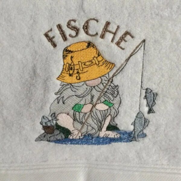 Stickdatei Wichtel Sternzeichen Fische