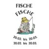 Stickdatei Wichtel Sternzeichen Fische