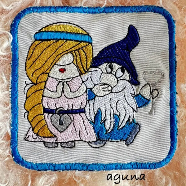 Stickdatei Wichtel Sternzeichen Jungfrau