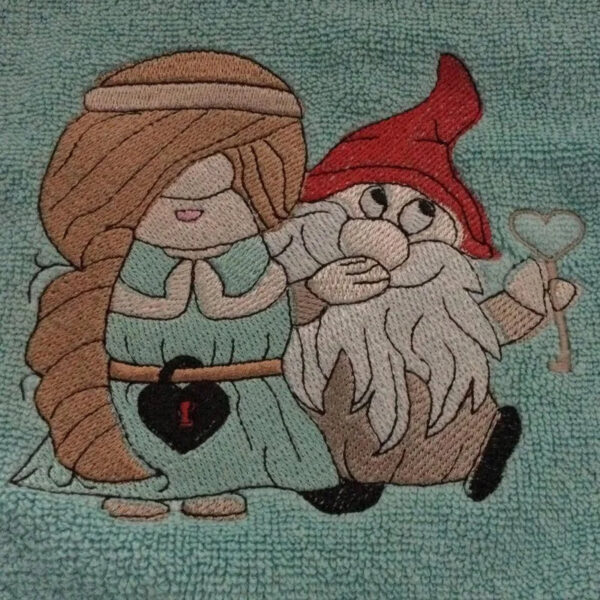 Stickdatei Wichtel Sternzeichen Jungfrau