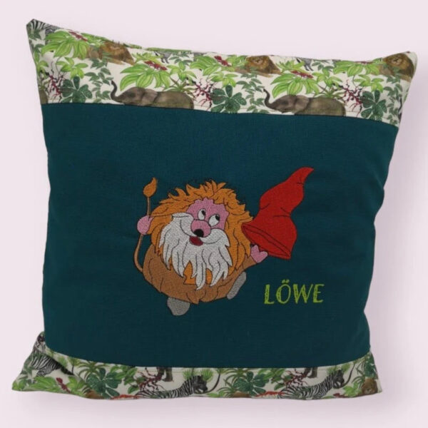 Stickdatei Wichtel Sternzeichen Löwe