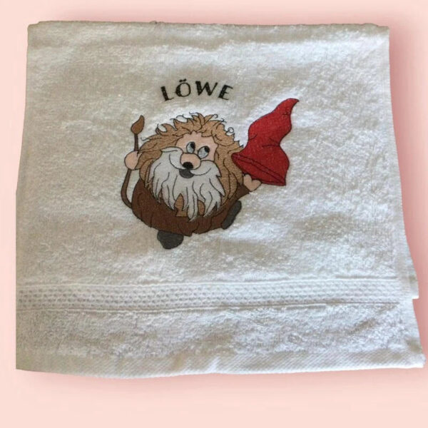 Stickdatei Wichtel Sternzeichen Löwe