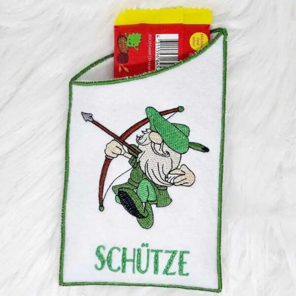 Stickdatei Wichtel Sternzeichen Schütze