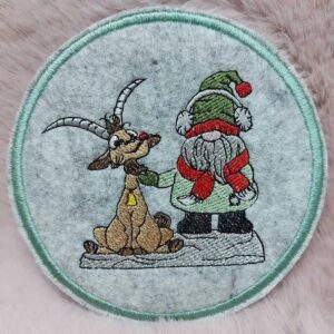 Stickdatei Wichtel Sternzeichen Steinbock