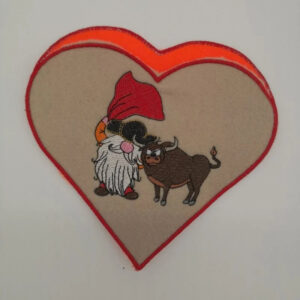 Stickdatei Wichtel Sternzeichen Stier