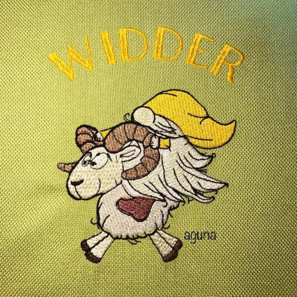 Stickdatei Wichtel Sternzeichen Widder