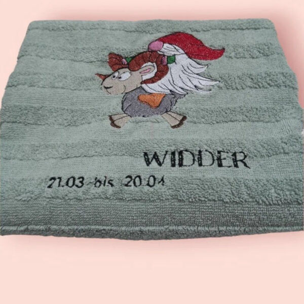 Stickdatei Wichtel Sternzeichen Widder