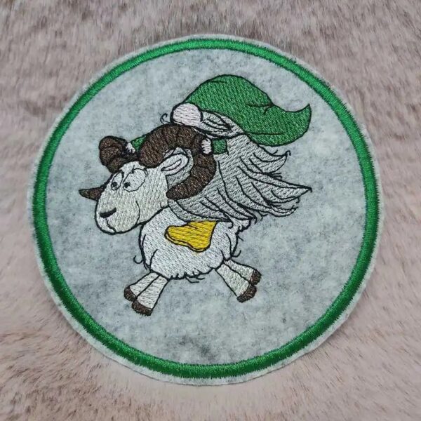 Stickdatei Wichtel Sternzeichen Widder