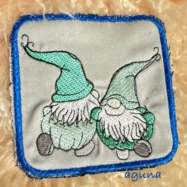 Stickdatei Wichtel Sternzeichen Zwillinge