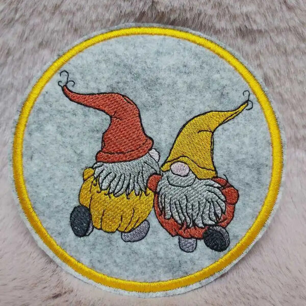 Stickdatei Wichtel Sternzeichen Zwillinge