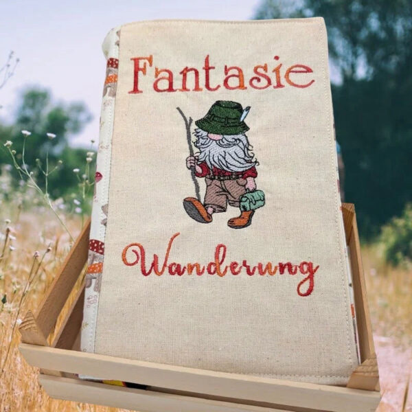 ITH Stickdatei Wichtel Wandersmann