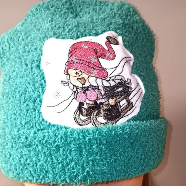 Stickdatei Wichteline Schlitten