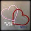 Stickdateien Herzen Dreier-Set