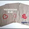 Stickdateien Herzen Dreier-Set