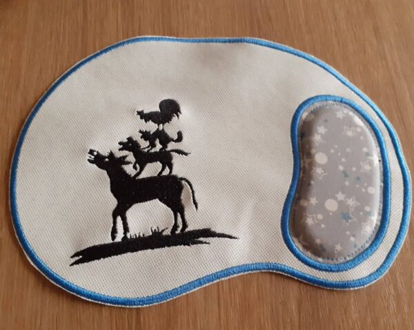 Stickdatei 11 Märchen im Scherenschnitt-Stil