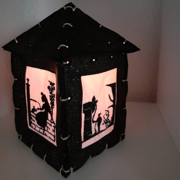 Stickdatei 11 Märchen im Scherenschnitt-Stil