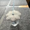 ITH Stickdatei Glasabdecker/ Untersetzer Seerose Seerosenblatt