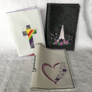 ITH Stickdatei Gotteslob Hülle Blanko