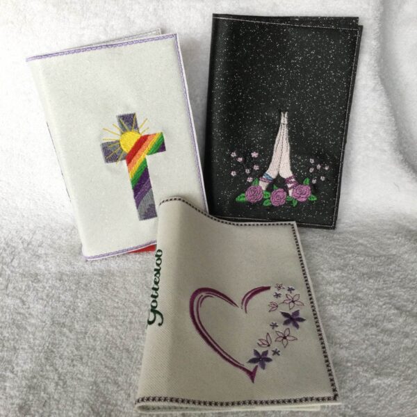 ITH Stickdatei Gotteslob Hülle Blanko