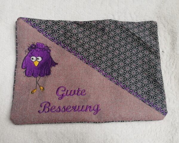 ITH Stickdatei Kissen rechteckig mit Unterteilungen