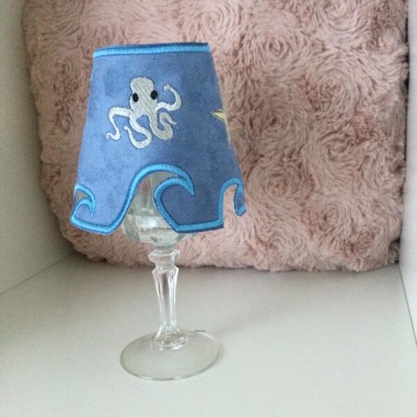 ITH Stickdatei Lampenschirme