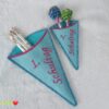 ITH Stickdatei Schultüte Täschchen