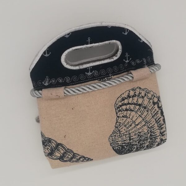 Stickdatei ITH Tasche mit Unterteilung und Laschen Blanko 🧵