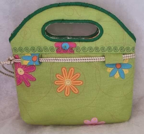 Stickdatei ITH Tasche mit Unterteilung und Laschen Blanko 🧵