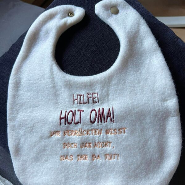 Stickdatei Babysprüche