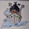 Stickdatei Arche Noah Doodle Applikation