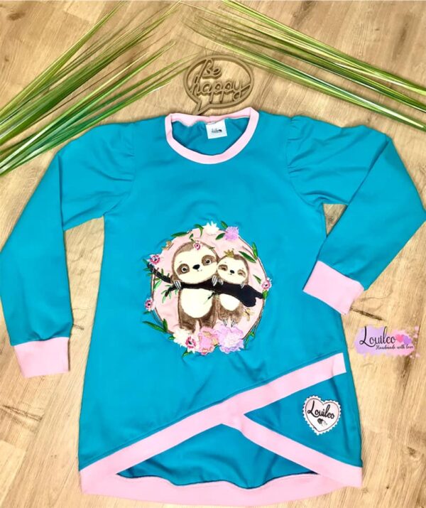 Stickdatei Faultier Vollstick