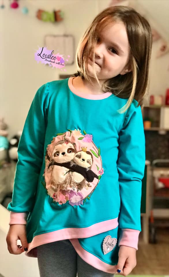 Stickdatei Faultier Vollstick