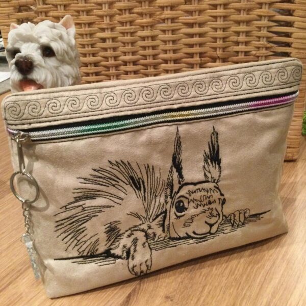 Stickdatei Eichhörnchen Kritzel