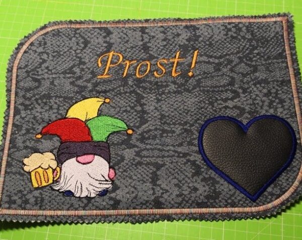 Stickdatei Wichtel Fasching