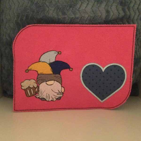 Stickdatei Wichtel Fasching