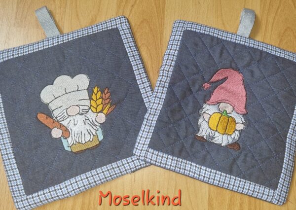 Stickdatei Wichtel Herbst