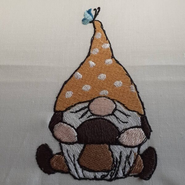 Stickdatei Wichtel Herbst