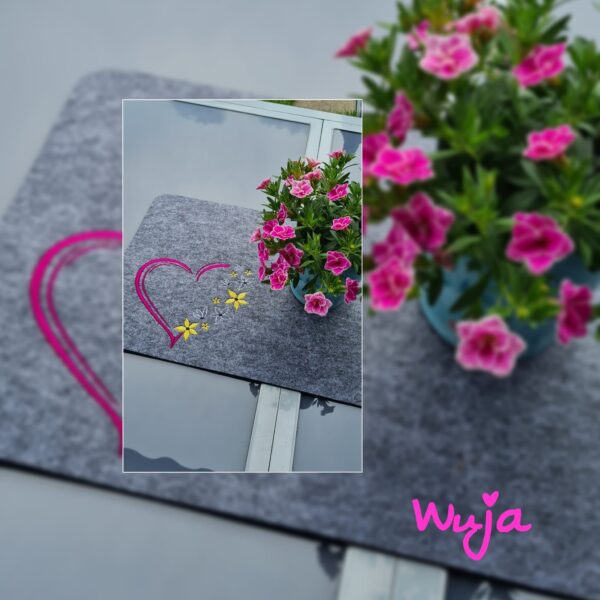 Stickdatei Herzige Herzen