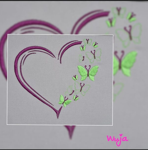 Stickdatei Herzige Herzen