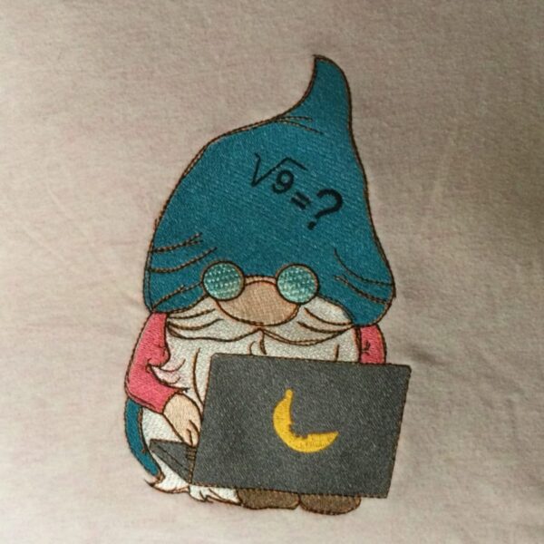 Stickdatei Homeoffice Wichtel