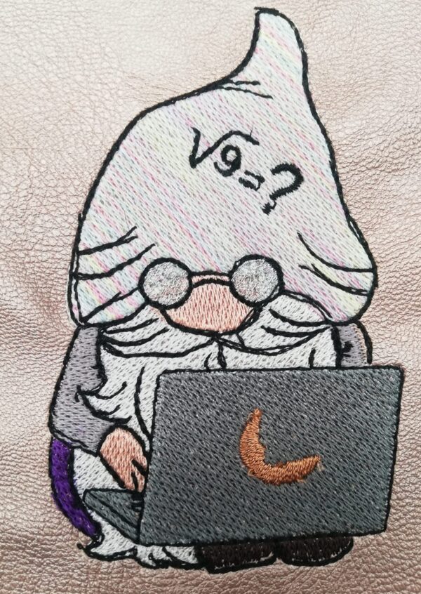 Stickdatei Homeoffice Wichtel