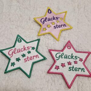 ITH Stickdatei Stern Glücksstern ⭐