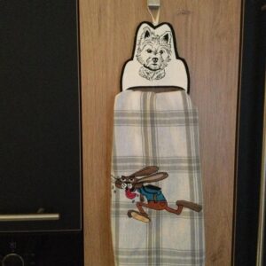 ITH Stickdatei Handtuchhalter